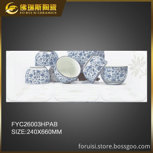 240x600mm bathroom ceramic tile marble wall tile design made in china